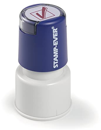 Stamp-Ever Pre-Inked Message Stamps (Checkmark)