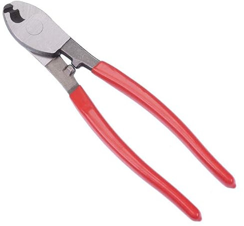 Cable Cutter Tool 210mm Soft Rubber Gip & Chromium Steel Jaws Aluminium and Copper Cables up to 38mm²