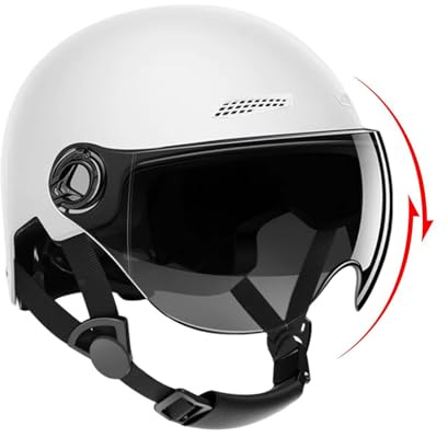 Arrovarp Mezzi Caschi Da Bici, Caschi Certificati 3C | Semicaschi Ammortizzanti Per Uomo Donna | Casco Da Bici Per Adulti Retroilluminazione | Casco Bici O Monopattino, LKQ95LSS9EV80SPDPV