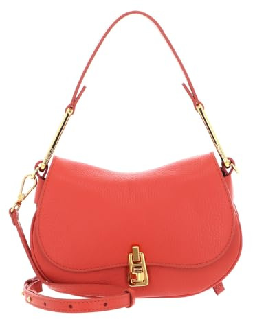 Coccinelle Magie Soft Shoulderbag Grained Leather Grenadine Red