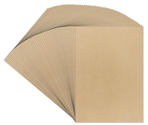 Ideen mit Herz Kraftpapier selbstklebend | DIN A4 | 80 g/m² | bedruckbar mit Laser- und Tintenstrahldruckern | 50 Bogen