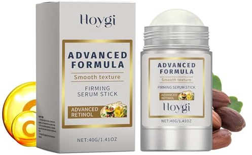 Retinol Gesichtsstraffungsstab, Hals- und Gesichtsserum, Anti-Aging-Gesichtspflege, reduziert feine Linien, hebt und strafft, repariert schlaffe Haut, fördert die Hautelastizität, mit Hyaluronsäure