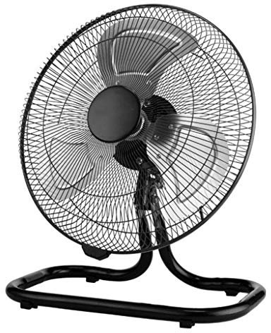 SFNIOKFG Industrial Electric Fan Floor Fan 16/18/20 Inch Strong Commercial,High Velocity Cold Air Circulator,Adjustable Fan Head,Gym Floor Fan/Household/factory 3 speed (Color : Black)