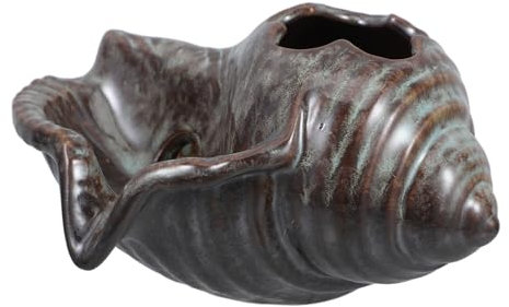 FONDOTIN Waterfall Landscape Decoration Outdoor Pond Ornaments Ceramic Fountain Spitter for Garden