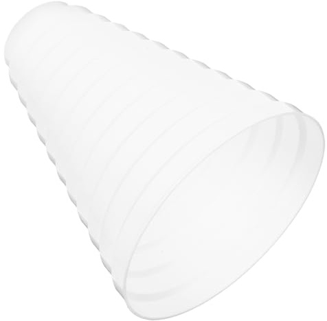 HOMSFOU Conector y Reductor De Conducto De Ventilación 7-20 Cm, Adaptador Plástico a Prueba De Fugas, Compatible Campanas Extractoras y Secadoras, Instalación Sencilla, Uso Cocina, 1 Unidad