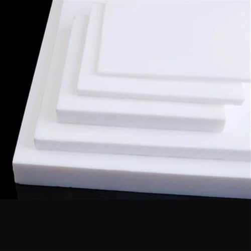 2 stücke Weiß Polypropylen Bord 100x100mm 100 x150mm 150x200mm 200x200mm PP kunststoff Blätter Platte for DIY(20x200x200mm)