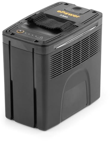 STIGA E 475 Akku, 48 V, 7,5 Ah – Schnellverschluss, Stoffgriff, Sicherheits-LEDs – Für Gartengeräte der STIGA Group
