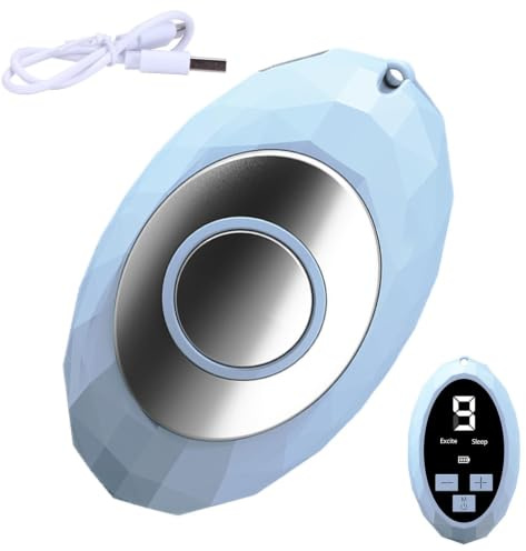 Unità per il miglioramento della calma a mani libere – di pulsazioni | lenitivo intelligente a 9 modalità, gadget per massaggi silenziosi e confortevoli per un rilassamento profondo e supporto