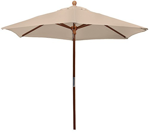 anndora® Sonnenschirm Balkonschirm ø 2 m rund