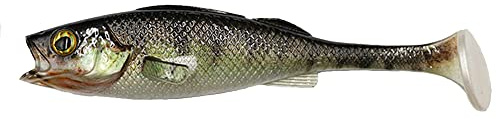 LMAB KØFI Perch Shad 7 cm (KÖFI) Farbe Zander Skin