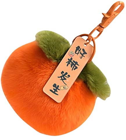 iplusmile Plüsch Schlüsselanhänger Design Flauschig Rucksackanhänger Bommel Rückseite für Tasche Geldbörse Auto Damen Kreativ Anhänger Dekoration 1 Stück Frühling