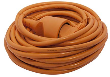 CHACON Alargador 20 m Naranja - Enchufe SCH