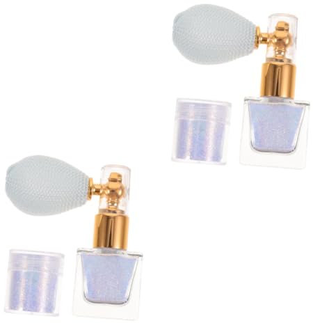 MAGICLULU 2 Set glitter per il corpo flacone spray in illuminante per il corpo spruzzatore spray glitter per e corpo spruzzo trucco