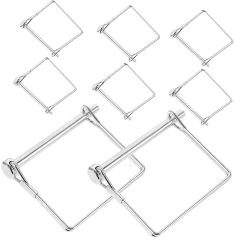 LALADEFIEE 8stücke Anhänger Kupplungstift Sicherungstift Locking Anhänger Tor Pin Kupplungstift Locking