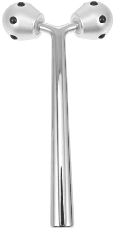 PACKOVE Roller de Massage Visage Aluminium Outil Manuel de Raffermissement Peau Masseur Portable et Multifonctionnel pour Visage Corps