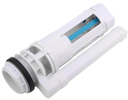 Robinet De Remplissage De Siphon De Réservoir G1/2 Robinet De Vidange De Toilette Divisé Robinet De Sortie D'eau De Toilette À Deux Boutons Accessoires De Salle De Bain
