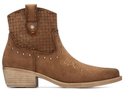 REFRESH 175042 ZAPATO DE MUJER PIEL CAMEL Camel (Tan), 40 EU (6 UK)