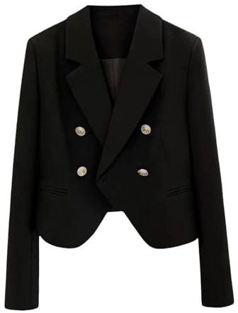 Blazer Veste Femme Grande Taille Tailleur Chic Veston Paillette Costume Courte Pour Mariage Léopard Paillettes Suédine Pull Blanc Et Elegant Habillée Ensemble Velours Sans Manche Surdimensionné Noire~