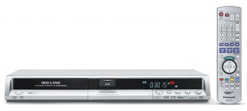 Panasonic DVD-Recorder DMR-EH55 B Grabador de DVD Negro - Reproductores de CD/Blu-Ray (Negro, 160 GB, Component Video DV in 2x Scart (1x RGB in) S-Video in/out Video/audio in/out Front video/audio)