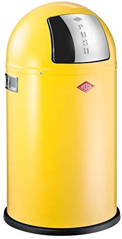 Wesco Abfallsammler Pushboy Junior 22 Liter lemonyellow