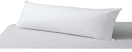 Savel - Almohada Antiácaros con Tejido de algodón | Firmeza Media | 40x105 cm