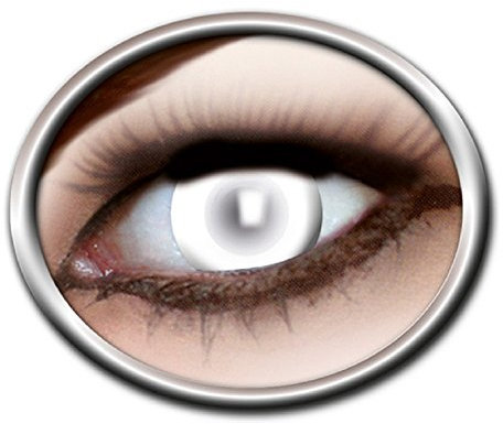 Eyecatcher Motivlinsen - farbige 3-Monats-Kontaktlinsen - blind white m21
