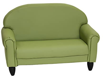 Barnfabrik As We Grow småbarn soffa, salvia, CF805-301, flexibla sittplatser för daghem eller förskola, barnlässoffa för lekrum, möbler