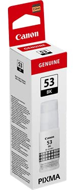 Canon GI-53 BK Tinte schwarz Druckertinte 60ml hohe Reichweite für PIXMA Tintenstrahldrucker ORIGINAL
