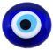 Imán de Nevera con diseño de Ojo Turco, Azul, para Buena Suerte, Ideal como decoración o Regalo