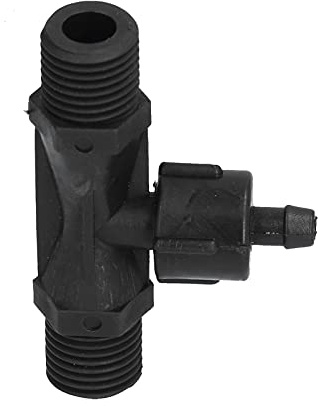 Venturi, Aireador Venturi de 1/4 pulg. Inyector de Fertilizante para Riego por Goteo Tubo Venturi Inyector de Mezcla de Líquido de Gas Pvdf para Generador de Ozono Riego Agrícola