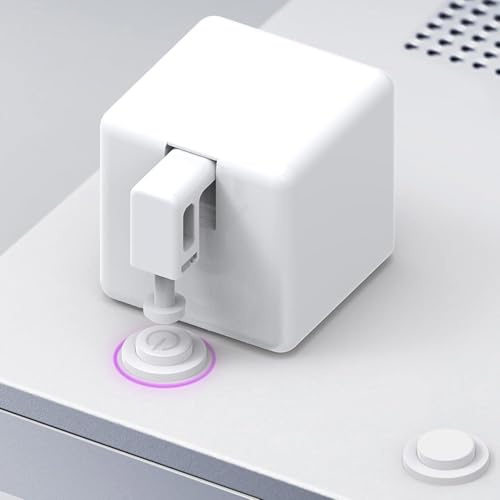Candeon Smart Switch Toggle, Smart Switch Button Pusher Bluetooth tuya Fingerbot, intelligente Pulsante Pusher Compatibile con Smart Life/Tuya APP per interruttore a bilanciere/pulsante unidirezionale