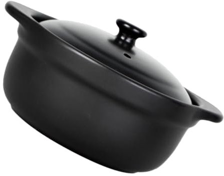 SHOWERORO Pentola Ceramica Per Stufati e Zuppe Design Multifunzionale e Per Cucina Casalinga e Ristoranti Facile Da Pulire e Perfetta Per Brasare e Cucinare Porridge