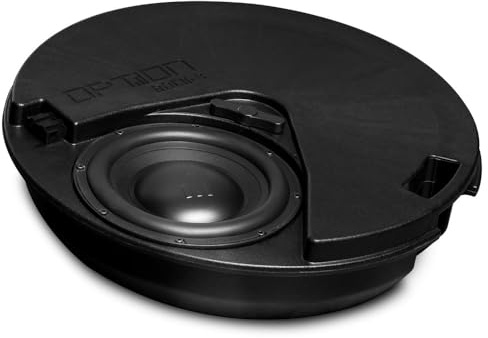 Option ROCK-8-D2 - Passiver Subwoofer im Reserverad kompatibel mit Beats-Soundsystemen - 20cm 200 Watt RMS, 2X 2 Ohm (Doppelschwingspule)