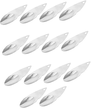 Cabilock 14piezas Cuchillos y Cucharas Para Kiwi De Acero Inoxidable Cortadores Dentados y Peladores De Frutas Multiusos Para Pelar y Sacar Pulpa Utensilios Prácticos De Menaje De Cocina