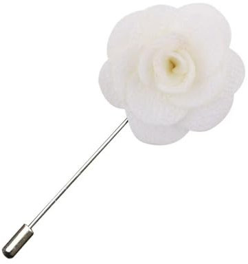 LOUKEKE 5 Teile/los 18 Farben Hochzeit Seide Boutonniere Bräutigam Brosche Knopflöcher Trauzeuge Best Man Pin Corsage Blumen Prom Kleid Decor Zubehör