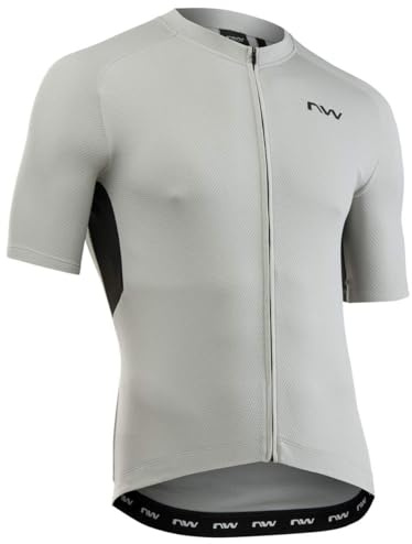 Northwave Force 2 Gravel/Rennrad Fahrradtrikot kurz grau 2026: Größe: M (48)