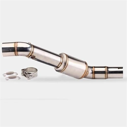 Generic Exhaust Pipe Silencer Motorcycle Exhaust Middle Pipe For CFMOTO 650GT 650TR-G 650 GT TR-G Escape Mid Link Tube Adapter Connector Muffler Motorbike Connecting Tube