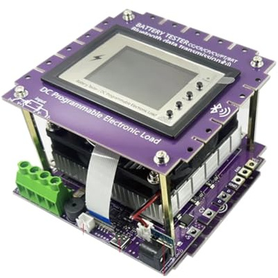 Qomcsrl Tester di Carico Elettronico WiFi BW600-150W 200V 30A Monitor di Capacità Pacco 18650 Strumenti di Ricarica USB