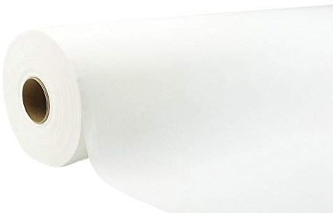 APARTina Airlaid Vlies Tischtuchrolle, stoffähnlich, weiß, 118 cm x 25 m – hochwertige Einweg Tischdeckenrolle für Festliche Anlässen Tischdeckenrollen Weiss