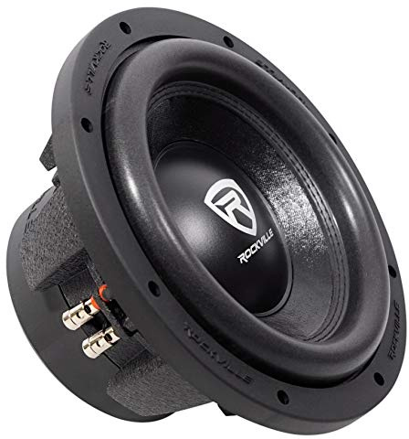 Rockville W10K6D2 V2 10 2000W Peak / 500W RMS Dual 2-Ohm Car Subwoofer, 2.5 100% OFC Voice Coil, Double-Stacked 100 oz Magnet, Cast Aluminum Basket, Deep Bass