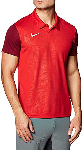 Nike herr trofé Iv Jersey Ss University Red/Team Red/(White) M