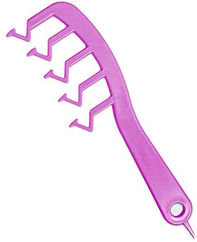 Peigne de couture de cheveux en forme de Z Brosse de coiffure Conception de couture de cheveux Coupe de cheveux Frange cheveux Enfants Artif Bouclés M0R6 Peigne en forme de cheveux