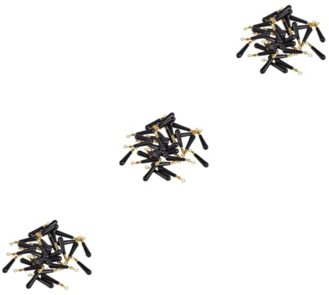 BESPORTBLE 300pcs Fishing Floats Swivels Rolling Drift Seat Head Drift Compact Elastic Sea Fishing Accessory s