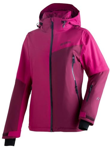 Maier Sports Nuria, Warme Damen Skijacke, Wasserdichte Winterjacke mit 2-Wege-Stretch, mTEX Wetterschutz und mTHERM für hohen Wärmerückhalt, PFC-frei