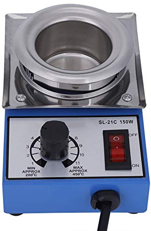 220V 150W Löttopf Löten Entlöten Bad 50mm St 21C 450 Grad Max Werkzeuge Heimwerker Schweißen Löten