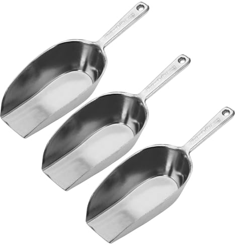 Westmark Cucharas domésticas Hygia – tres prácticas cucharas para dosificar con precisión ingredientes secos como azúcar y especias, pienso para animales y dulces – 210 ml.