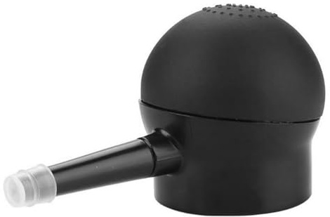 Hair Fiber Applicator Pump, Hair Thickening Spray Tool for Hairs Building Fibers Nozzle Precision Powder Sprayer for Thinning Hairs and Bald Spots Concealment Colouring Tool Accessory Men Women