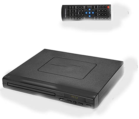 BGAZA USB Tragbare Mehrfachwiedergabe. DVD Spieler ADH-DVD-CD SVCD VCD Disc-Spieler-Heimkinosystem mit Romote-Steuerung