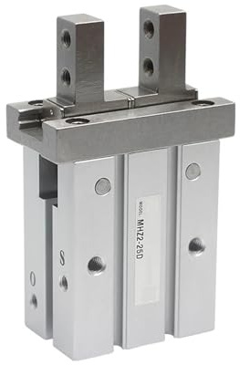 SBSSYVLMV Einfachwirkend Schließer Finger Klaue Parallel Greifer Pneumatische klemme Zylinder MHZ2-10S 16S 20S 25S 32S 40S T normalerweise Geschlossen(Mhz2-16d2)