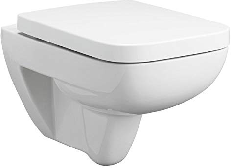 Pressalit 780000-D98999 WC-Sitz Plan m.Deckel Weiß